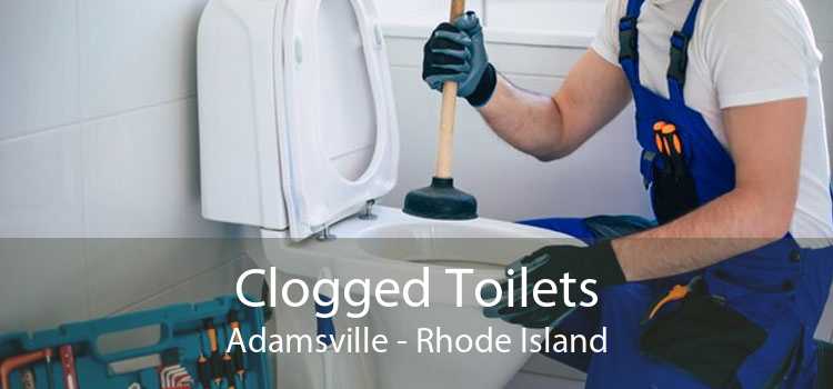 Clogged Toilets Adamsville - Rhode Island