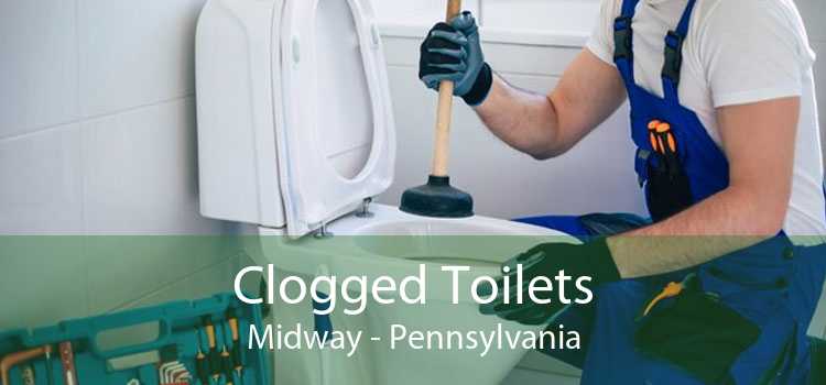 Clogged Toilets Midway - Pennsylvania