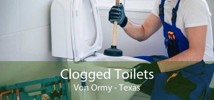 Clogged Toilets Von Ormy - Texas