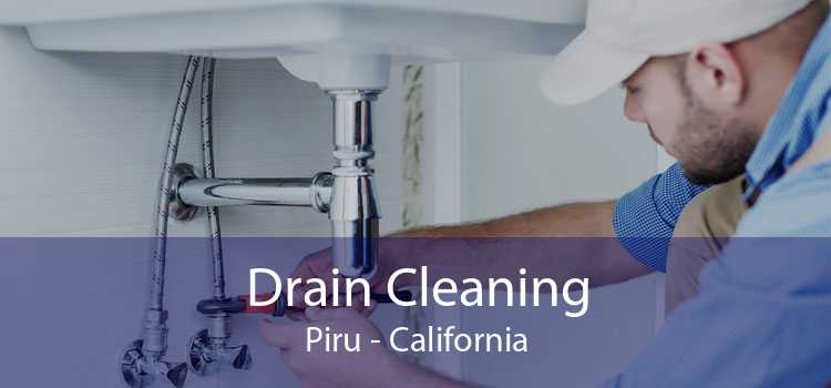 Drain Cleaning Piru - California