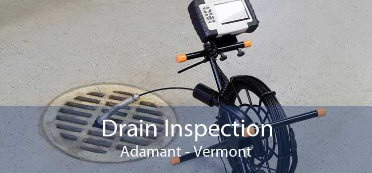 Drain Inspection Adamant - Vermont