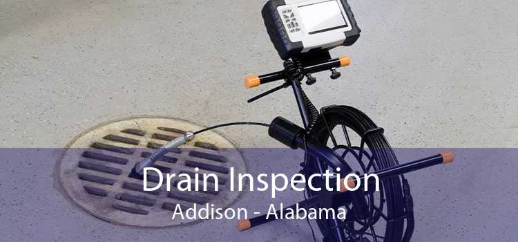 Drain Inspection Addison - Alabama