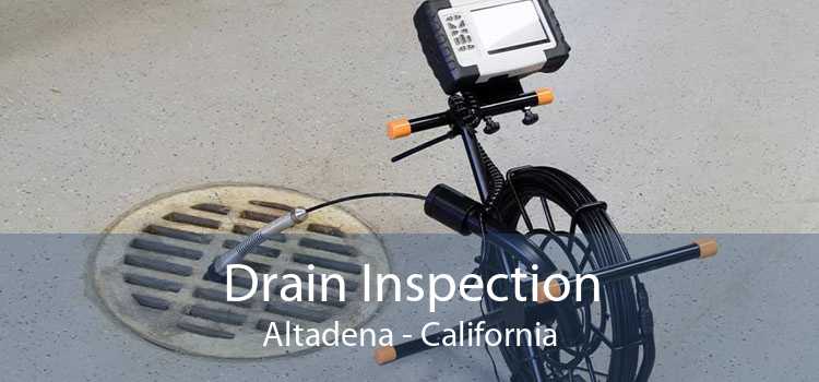 Drain Inspection Altadena - California