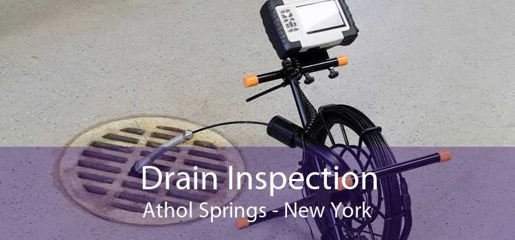 Drain Inspection Athol Springs - New York