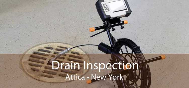 Drain Inspection Attica - New York
