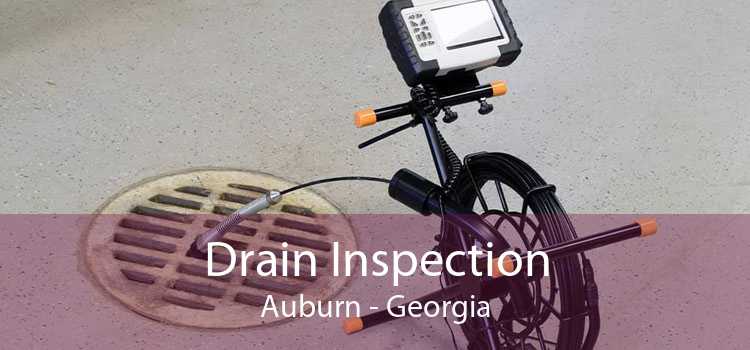 Drain Inspection Auburn - Georgia