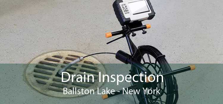 Drain Inspection Ballston Lake - New York