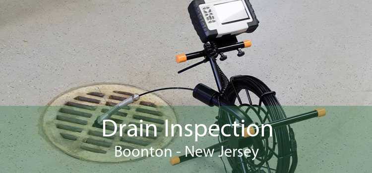 Drain Inspection Boonton - New Jersey