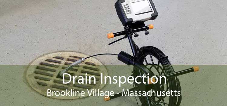 Drain Inspection Brookline Village - Massachusetts