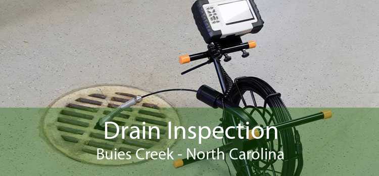 Drain Inspection Buies Creek - North Carolina