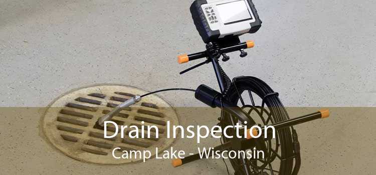 Drain Inspection Camp Lake - Wisconsin