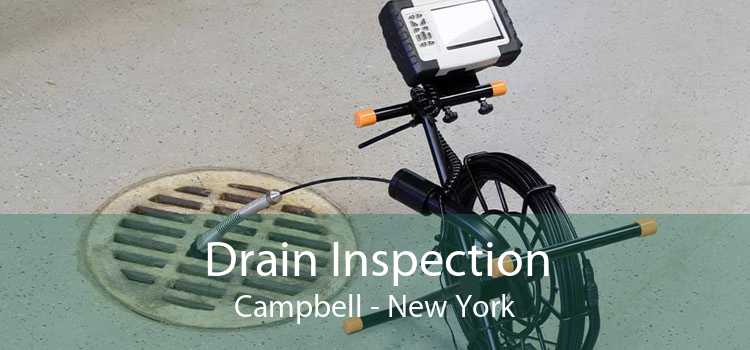 Drain Inspection Campbell - New York