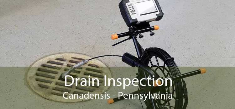 Drain Inspection Canadensis - Pennsylvania