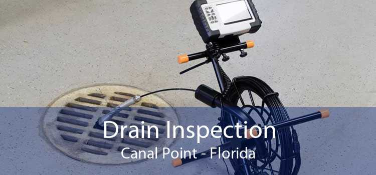 Drain Inspection Canal Point - Florida
