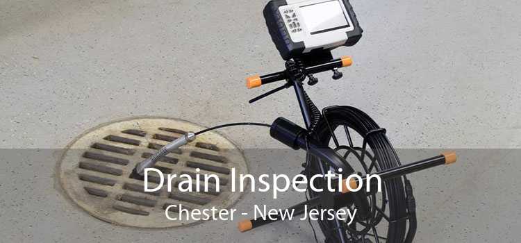 Drain Inspection Chester - New Jersey
