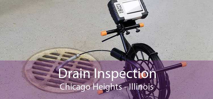 Drain Inspection Chicago Heights - Illinois
