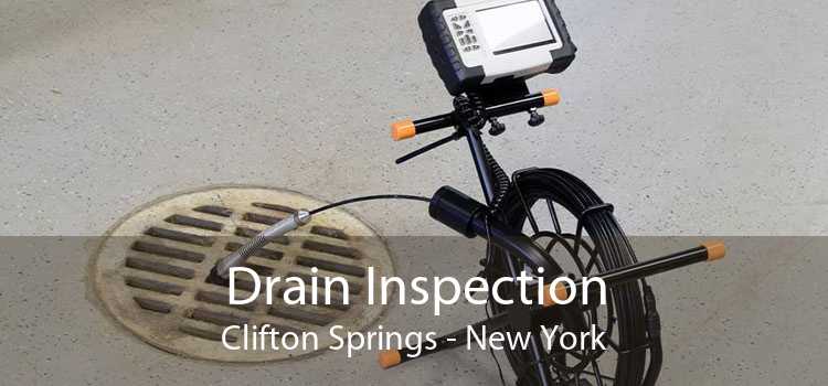 Drain Inspection Clifton Springs - New York