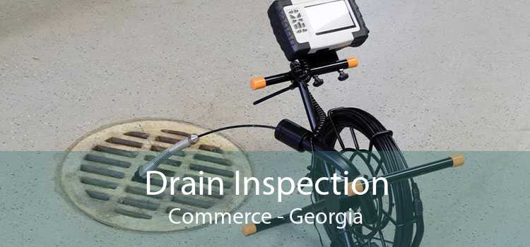 Drain Inspection Commerce - Georgia