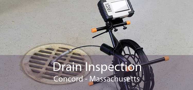 Drain Inspection Concord - Massachusetts