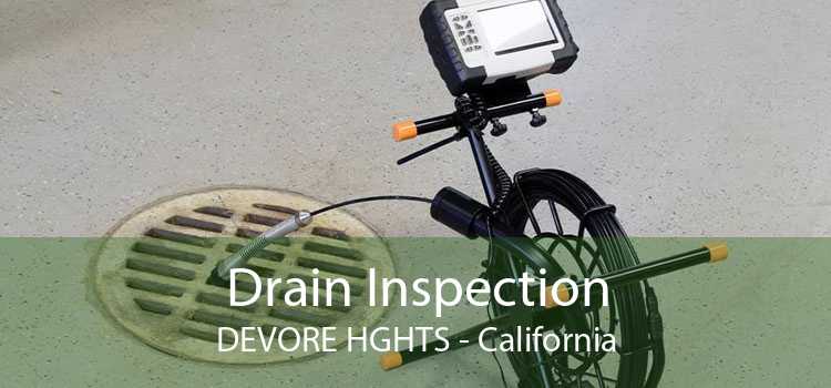 Drain Inspection DEVORE HGHTS - California