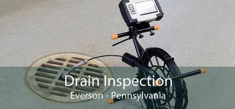 Drain Inspection Everson - Pennsylvania