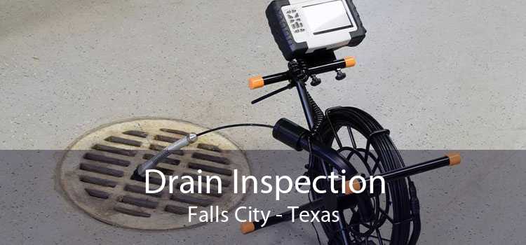 Drain Inspection Falls City - Texas