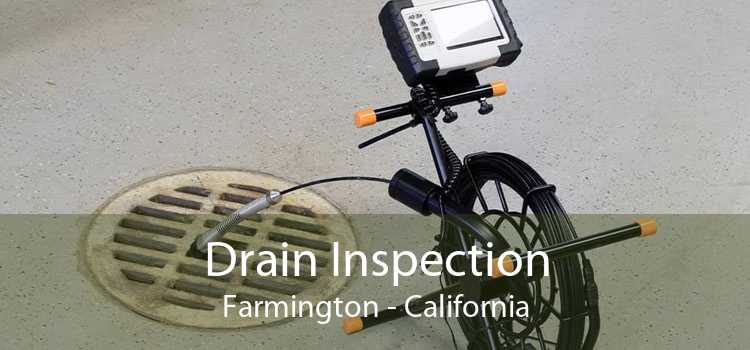 Drain Inspection Farmington - California