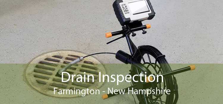 Drain Inspection Farmington - New Hampshire