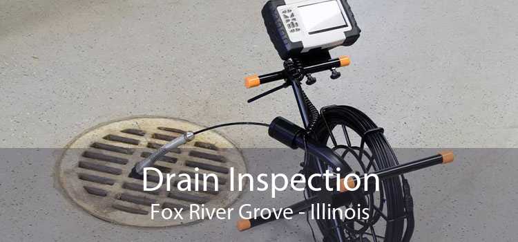 Drain Inspection Fox River Grove - Illinois