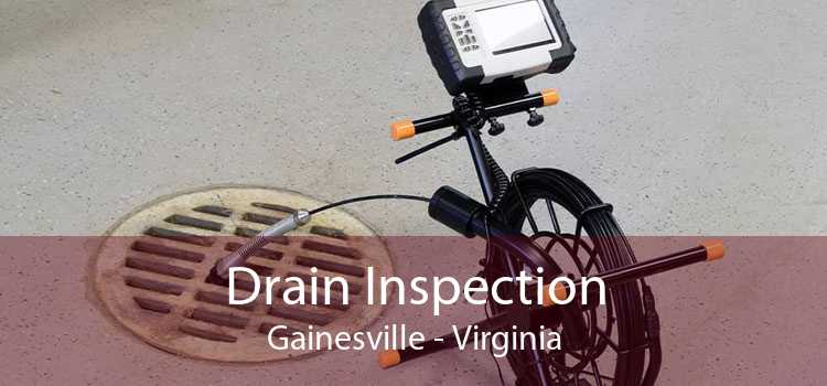 Drain Inspection Gainesville - Virginia