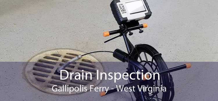 Drain Inspection Gallipolis Ferry - West Virginia
