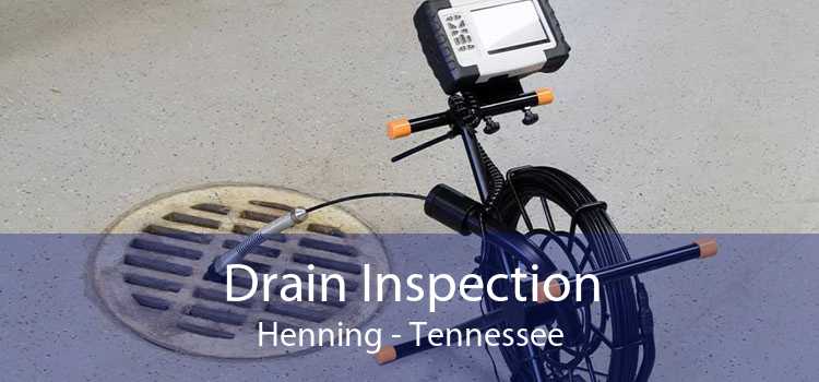 Drain Inspection Henning - Tennessee