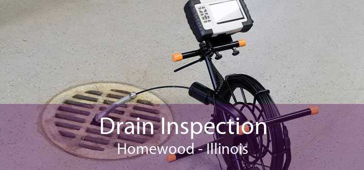 Drain Inspection Homewood - Illinois