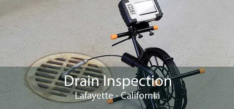 Drain Inspection Lafayette - California