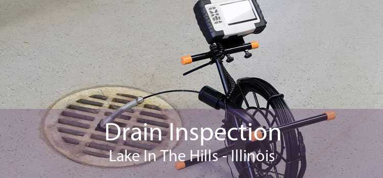 Drain Inspection Lake In The Hills - Illinois