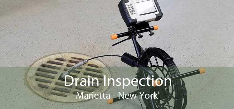 Drain Inspection Marietta - New York