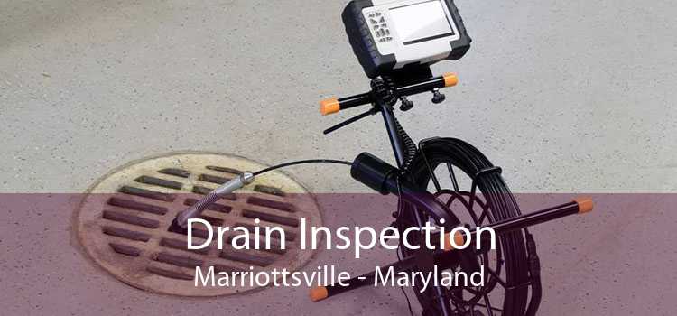 Drain Inspection Marriottsville - Maryland