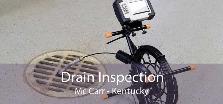 Drain Inspection Mc Carr - Kentucky