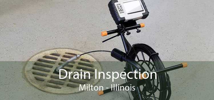 Drain Inspection Milton - Illinois