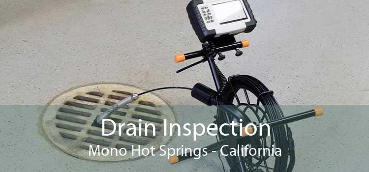 Drain Inspection Mono Hot Springs - California