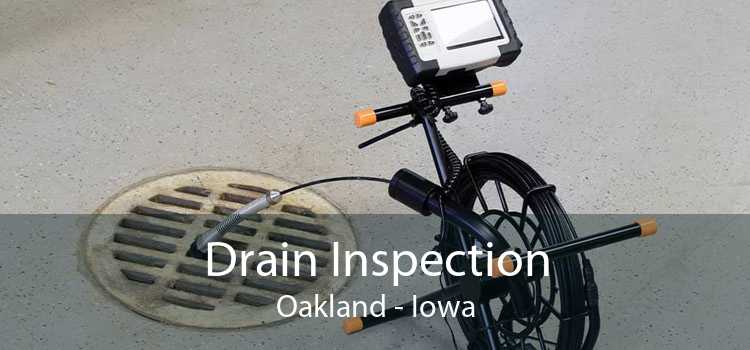 Drain Inspection Oakland - Iowa