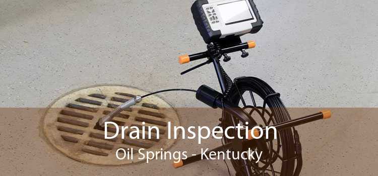 Drain Inspection Oil Springs - Kentucky