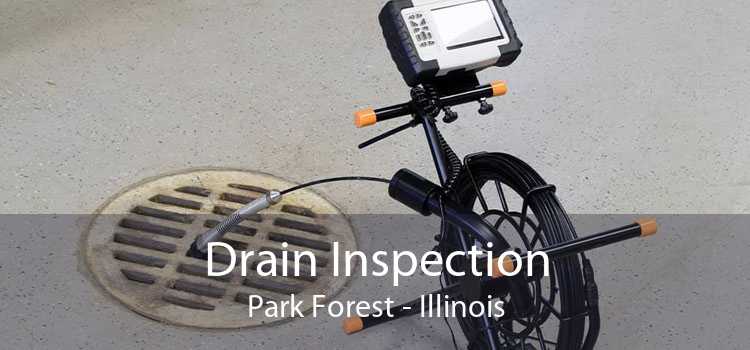 Drain Inspection Park Forest - Illinois