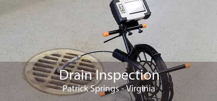 Drain Inspection Patrick Springs - Virginia