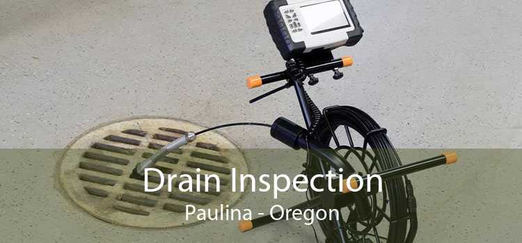 Drain Inspection Paulina - Oregon