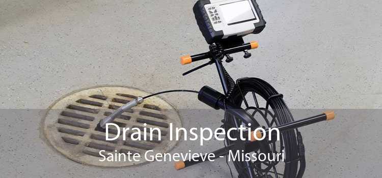 Drain Inspection Sainte Genevieve - Missouri