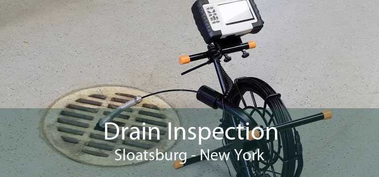 Drain Inspection Sloatsburg - New York