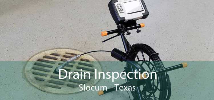 Drain Inspection Slocum - Texas