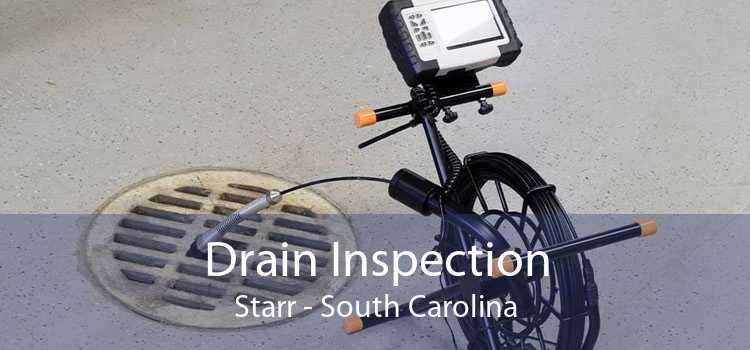 Drain Inspection Starr - South Carolina