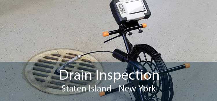 Drain Inspection Staten Island - New York